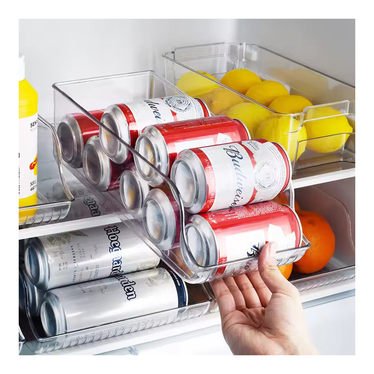 A Y J Appliances Refrigerator Shelf Organizer Bin detail product image