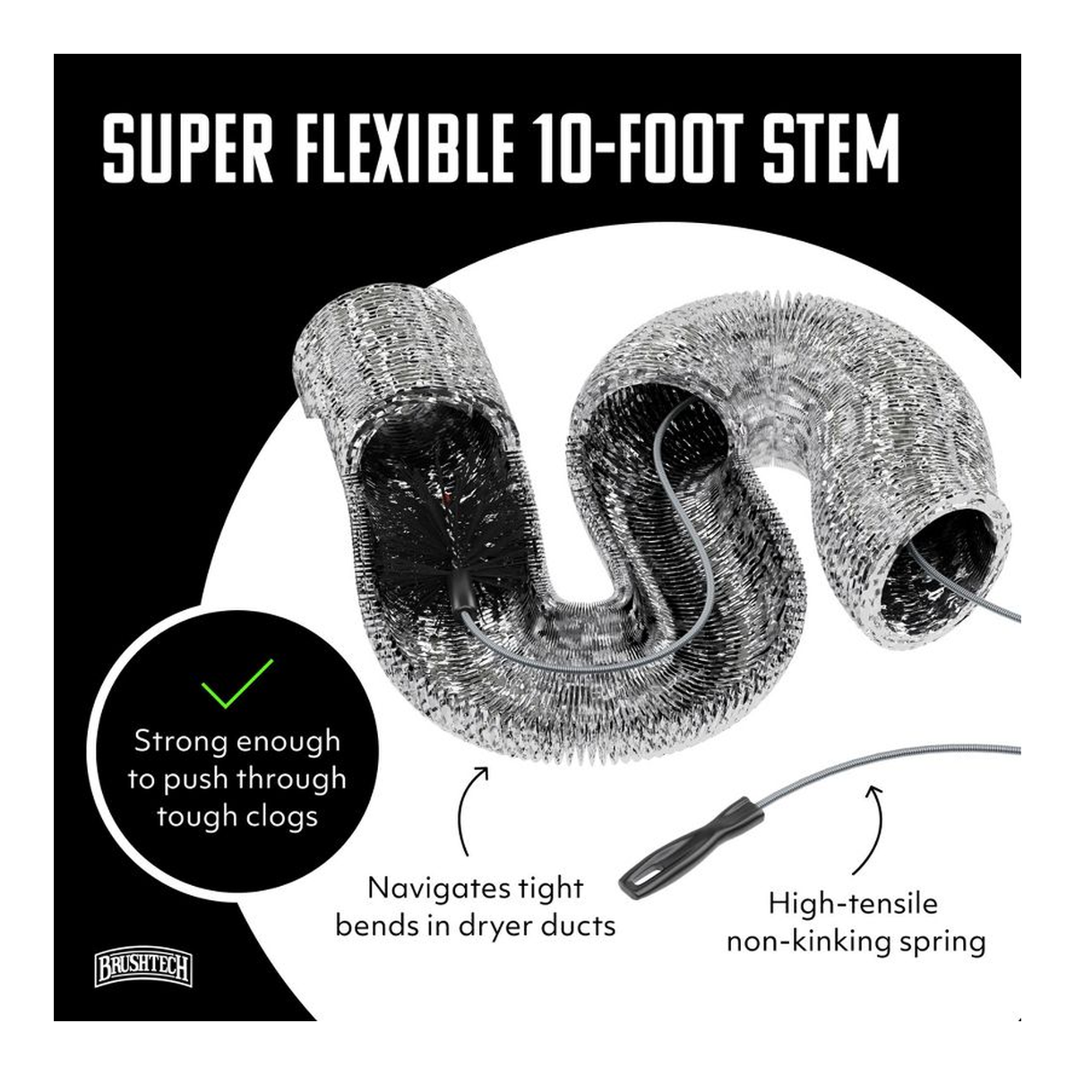 A Y J Appliances Dryer Vent Cleaning Brush detail product image