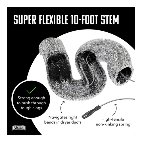 A Y J Appliances Dryer Vent Cleaning Brush detail product image