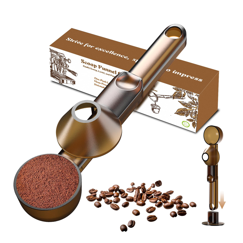 Coffee Scoop and Clip Set Travel Size product photo